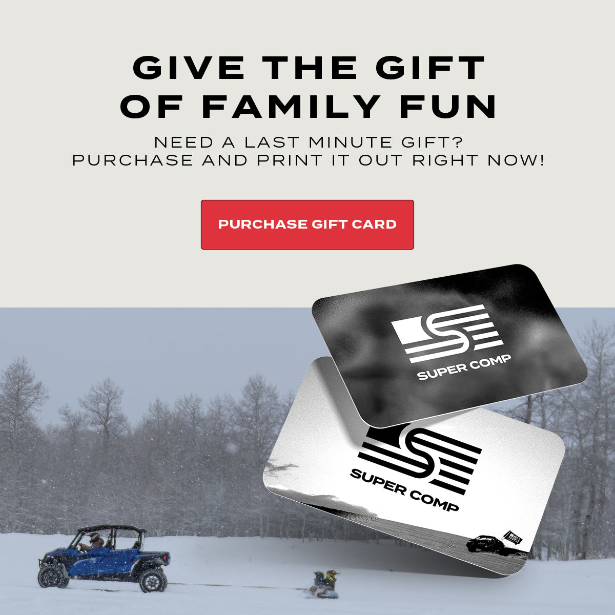 Photo of Super Comp USA Gift Card by Super Comp USA - Premium Apparel for UTVs / Side by Sides