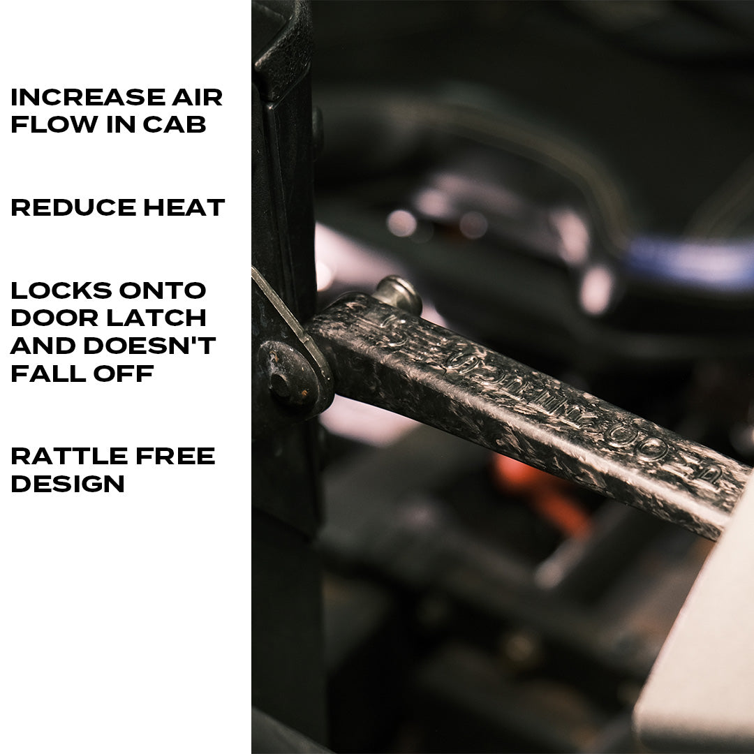 Photo of Carbon Fiber UTV Aero Door Latches by Super Comp USA - Premium Door Latches for UTVs / Side by Sides