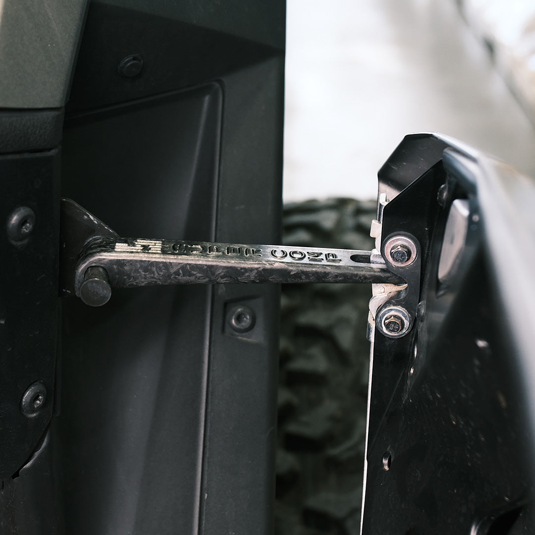 Photo of Carbon Fiber UTV Aero Door Latches by Super Comp USA - Premium Door Latches for UTVs / Side by Sides