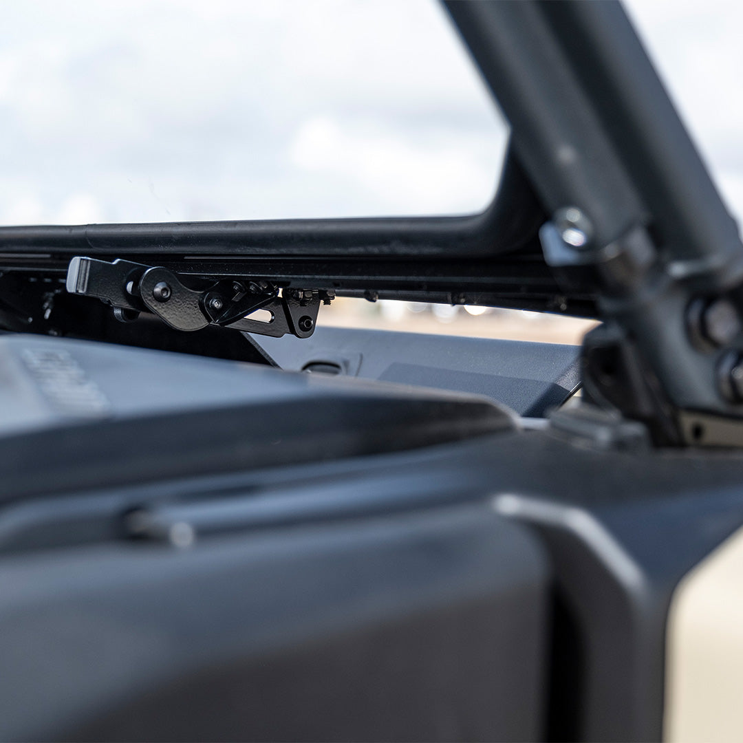 Photo of Can-Am Commander Vented Front Windshield by Super Comp USA - Premium Glass Front Windshield for UTVs / Side by Sides