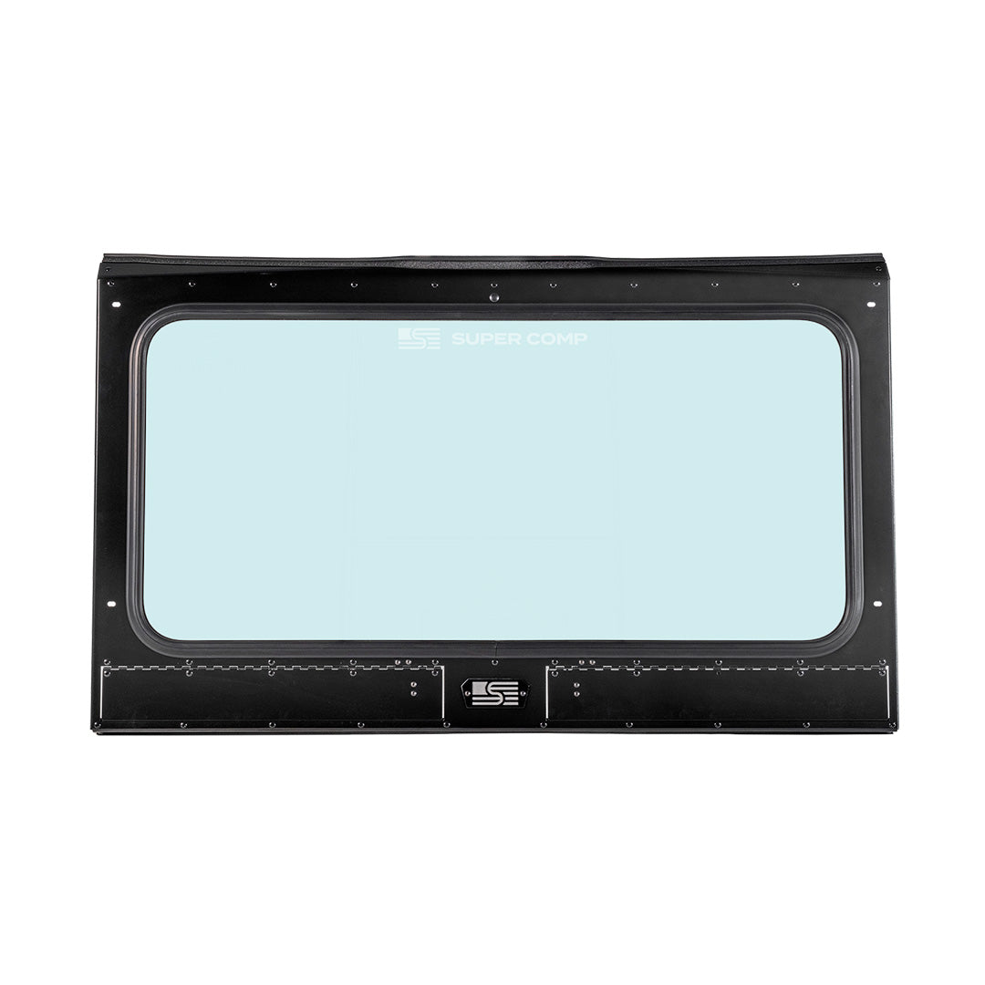 Photo of Can-Am Defender Front Windshield by Super Comp USA - Premium Glass Front Windshield for UTVs / Side by Sides