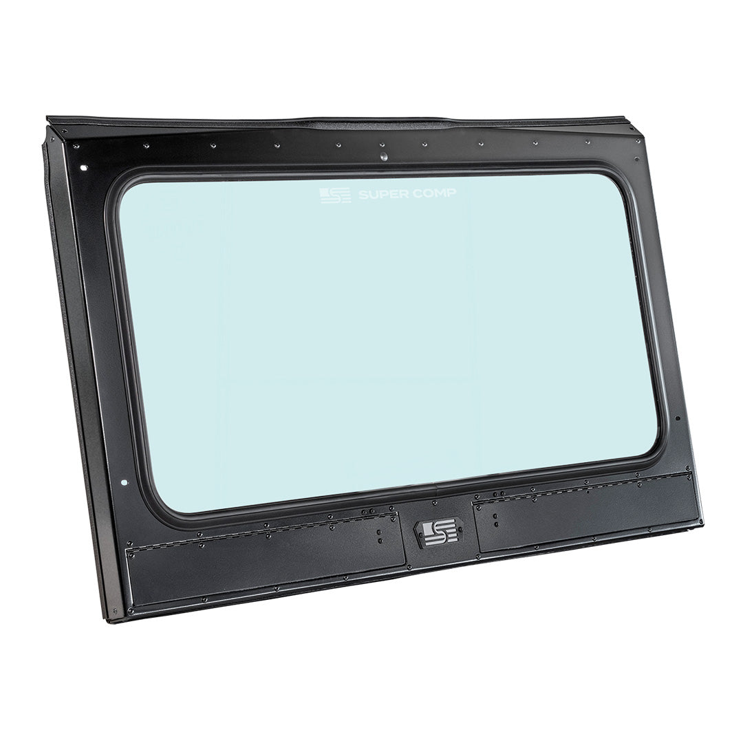 Photo of Can-Am Defender Front Windshield by Super Comp USA - Premium Glass Front Windshield for UTVs / Side by Sides