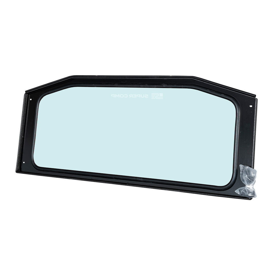 Photo of Can-Am Defender Rear Windshield by Super Comp USA - Premium Rear Windshield for UTVs / Side by Sides