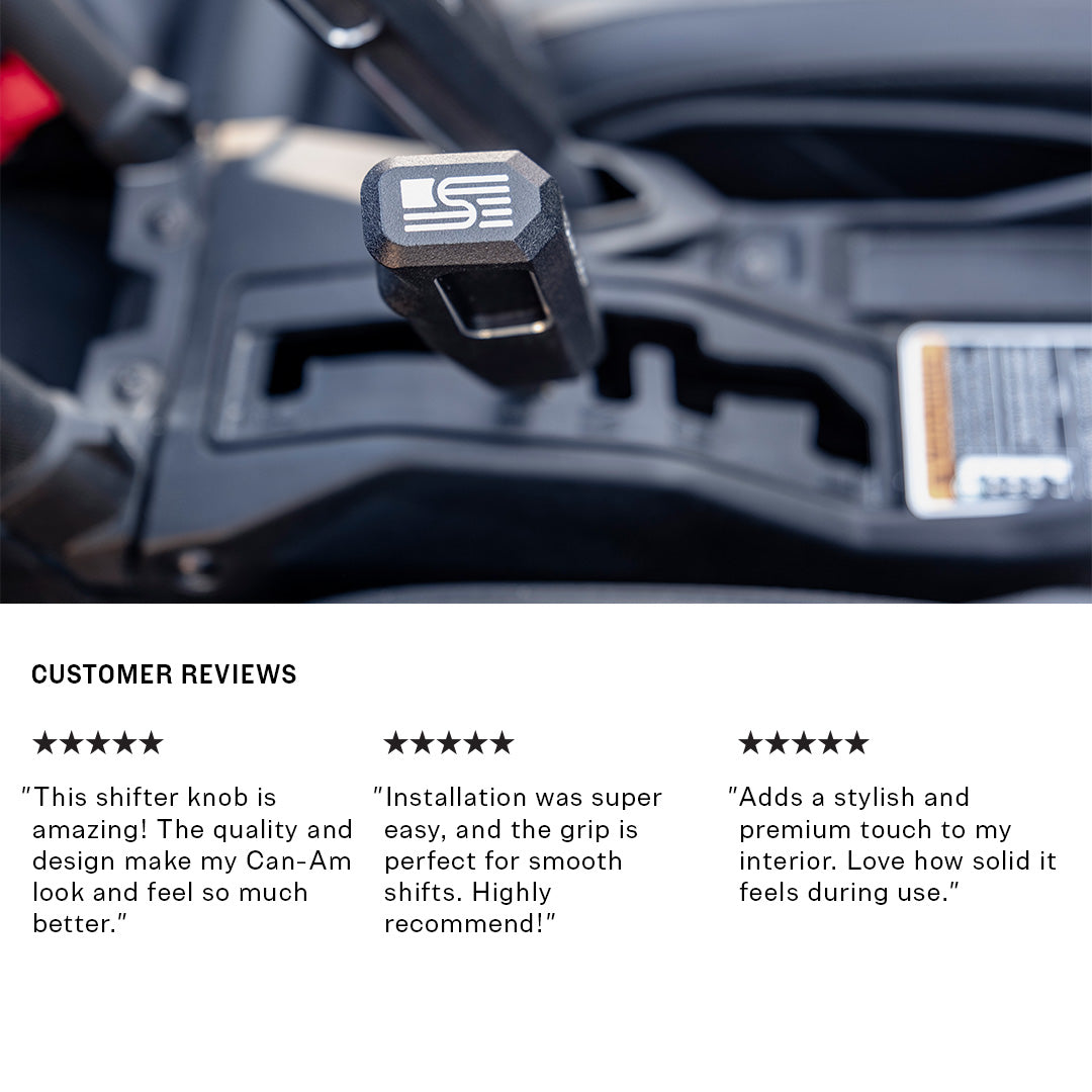 Photo of Can-Am Shifter Knob by Super Comp USA - Premium Shifter Knob for UTVs / Side by Sides