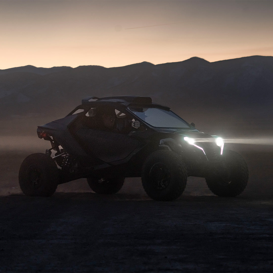 Photo of Can-Am Maverick R Rear Windshield by Super Comp USA - Premium Rear Windshield for UTVs / Side by Sides