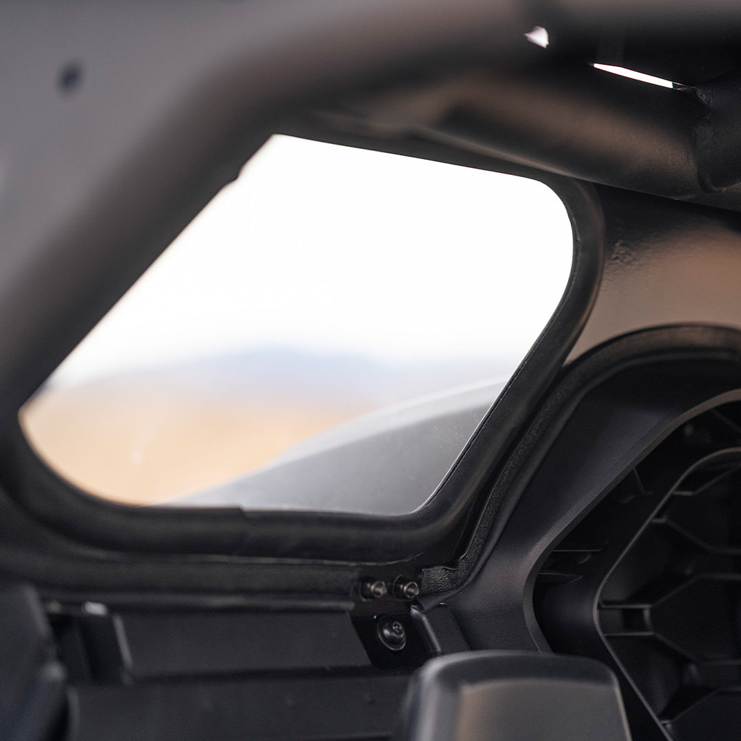 Photo of Can-Am Maverick R Rear Windshield by Super Comp USA - Premium Rear Windshield for UTVs / Side by Sides