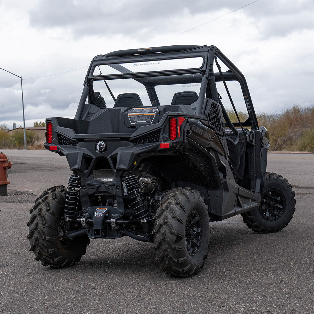 Photo of Can-Am Maverick Trail Rear Windshield by Super Comp USA - Premium Rear Windshield for UTVs / Side by Sides