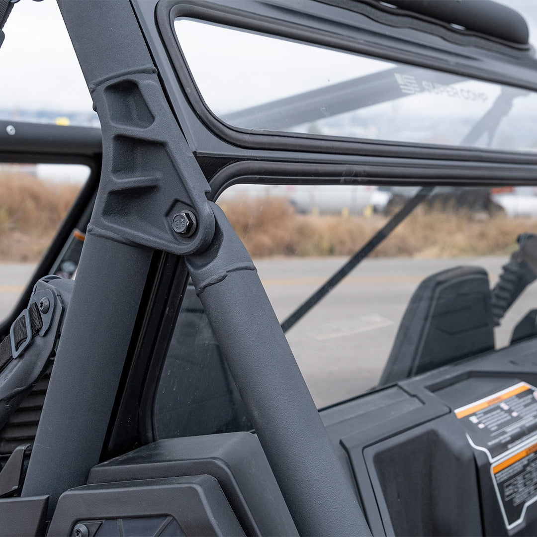 Photo of Can-Am Maverick Trail Rear Windshield by Super Comp USA - Premium Rear Windshield for UTVs / Side by Sides