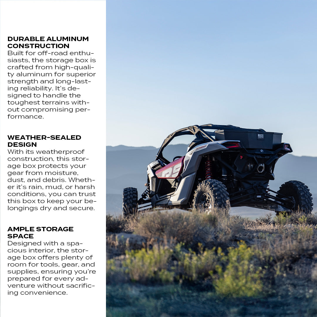 Photo of Can-Am X3 Storage Box by Super Comp USA - Premium Storage for UTVs / Side by Sides