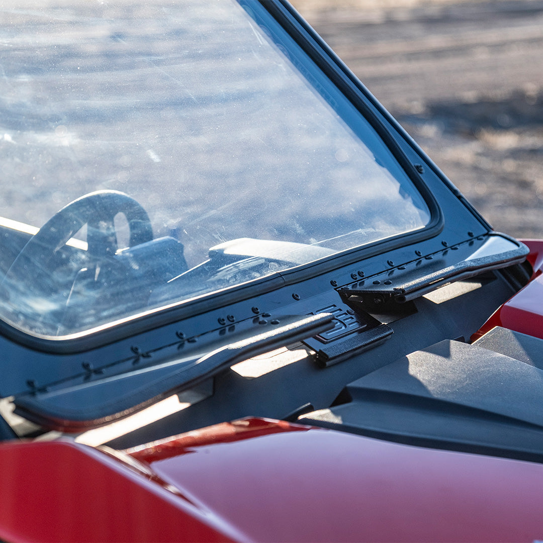 Photo of CF Moto 950 Sport Front Windshield by Super Comp USA - Premium Glass Front Windshield for UTVs / Side by Sides