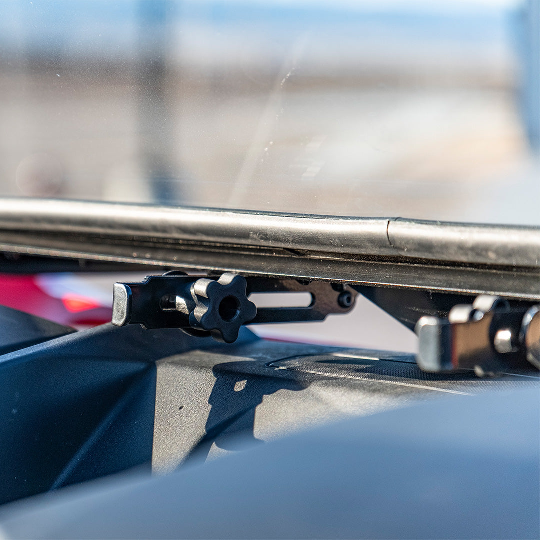 Photo of CF Moto 950 Sport Front Windshield by Super Comp USA - Premium Glass Front Windshield for UTVs / Side by Sides