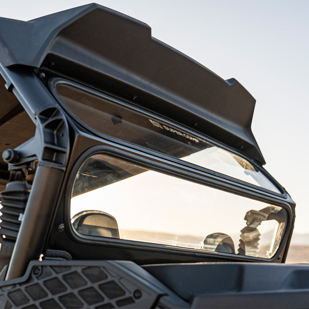 Photo of CF Moto 950 Sport Rear Windshield by Super Comp USA - Premium Rear Windshield for UTVs / Side by Sides