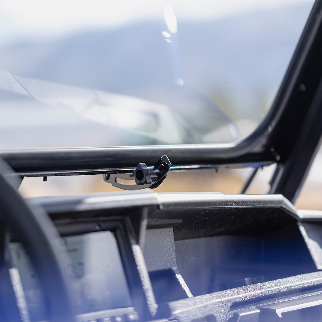 Photo of Polaris General Front Windshield by Super Comp USA - Premium Glass Front Windshield for UTVs / Side by Sides