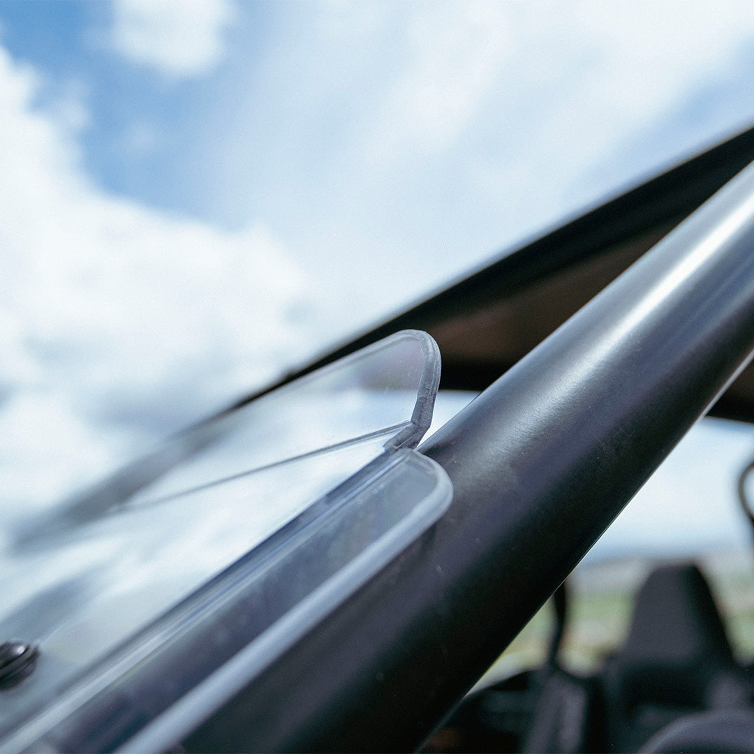 Photo of Polaris RZR Pro R Polycarbonate Half Front Windshield by Super Comp USA - Premium Polycarbonate Front Windshield for UTVs / Side by Sides