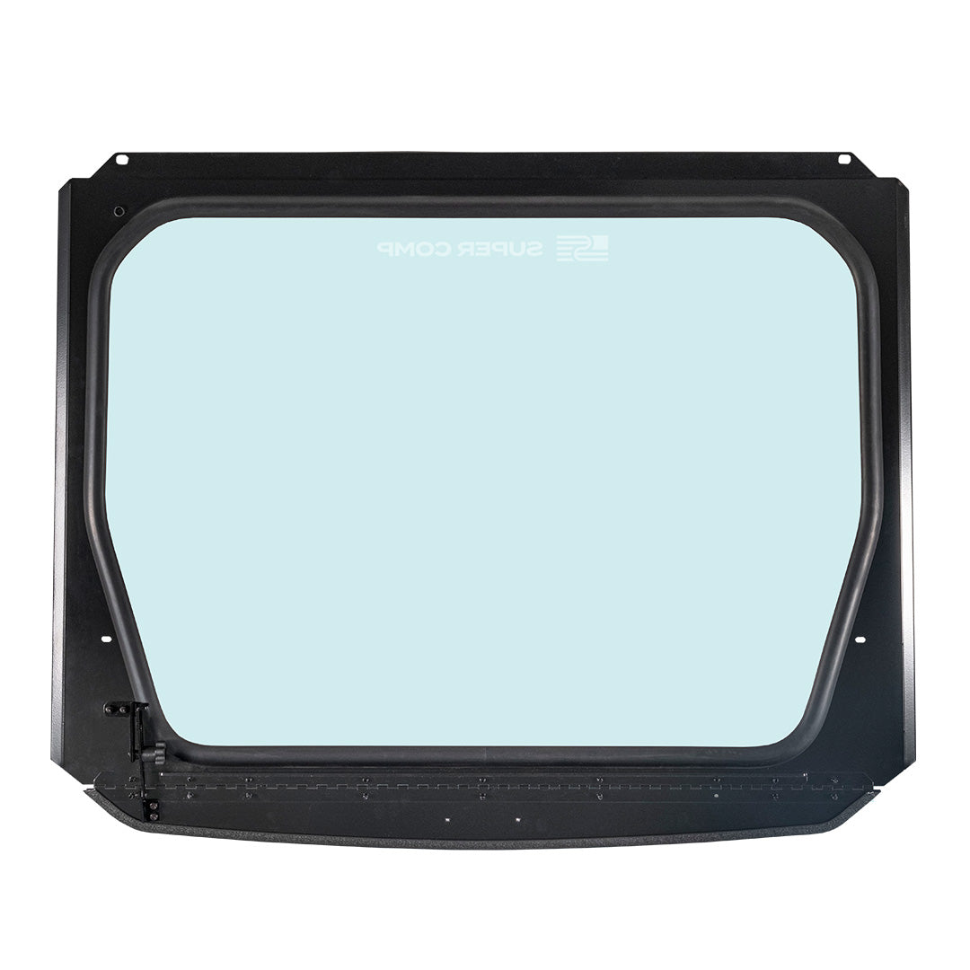 Photo of Polaris Pro R Front Windshield (2025+) by Super Comp USA - Premium Glass Front Windshield for UTVs / Side by Sides