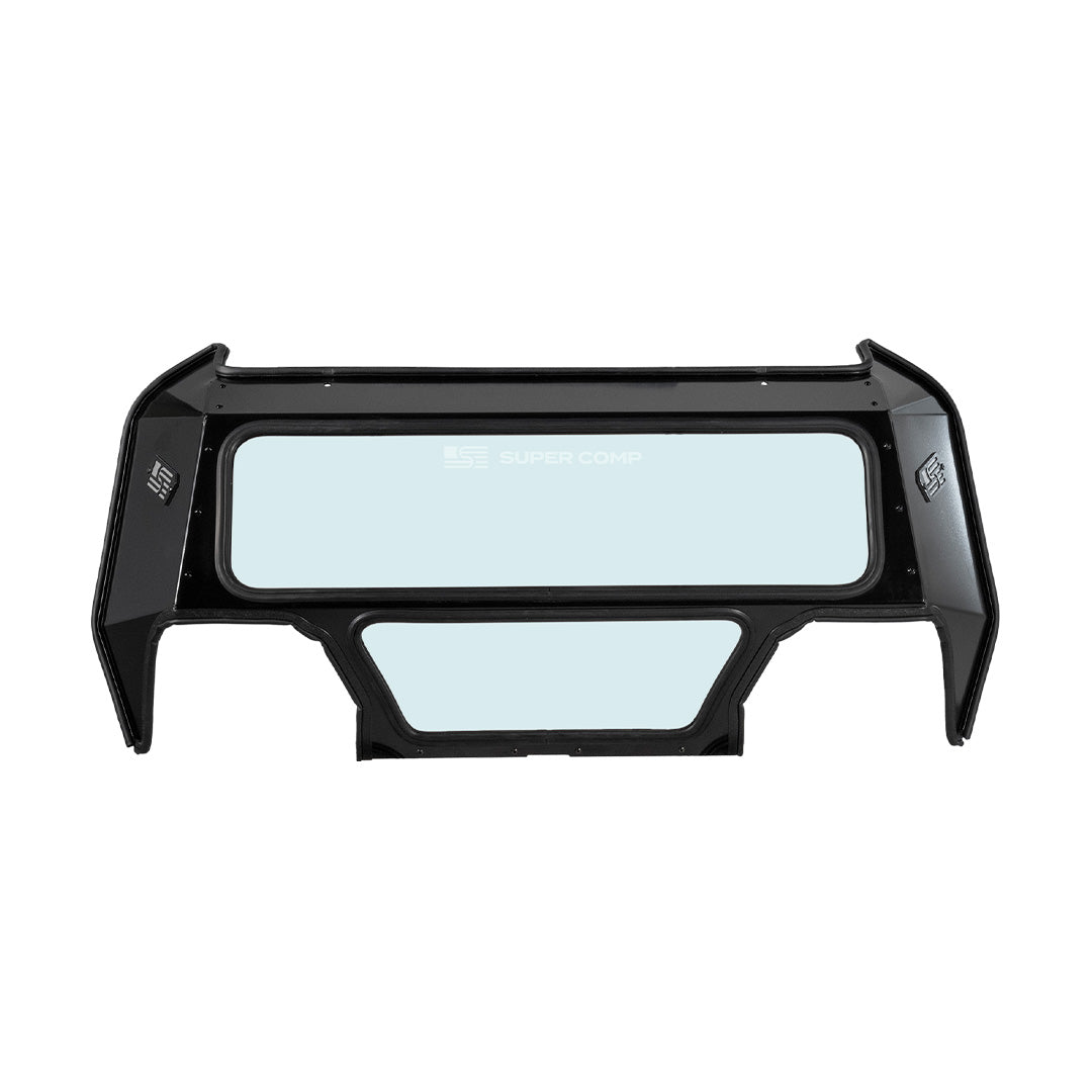Photo of Polaris Pro R Rear Windshield (2022 - 2024) by Super Comp USA - Premium Rear Windshield for UTVs / Side by Sides
