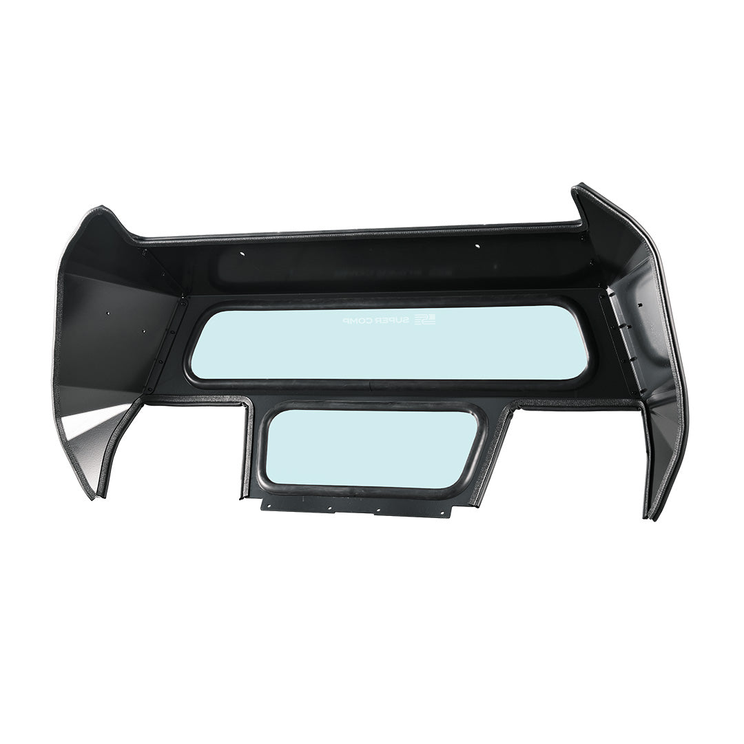 Photo of Polaris Pro R Rear Windshield (2025+) by Super Comp USA - Premium Rear Windshield for UTVs / Side by Sides