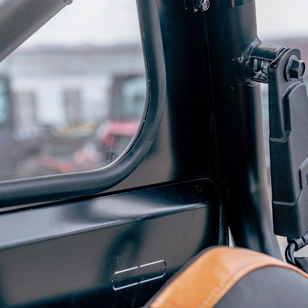 Photo of Polaris Trail 900 Rear Windshield by Super Comp USA - Premium Rear Windshield for UTVs / Side by Sides