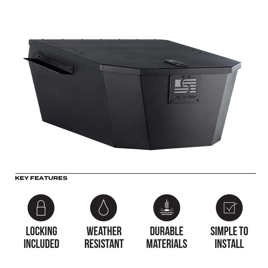 Photo of Polaris RZR Turbo S Storage Box by Super Comp USA - Premium Storage for UTVs / Side by Sides