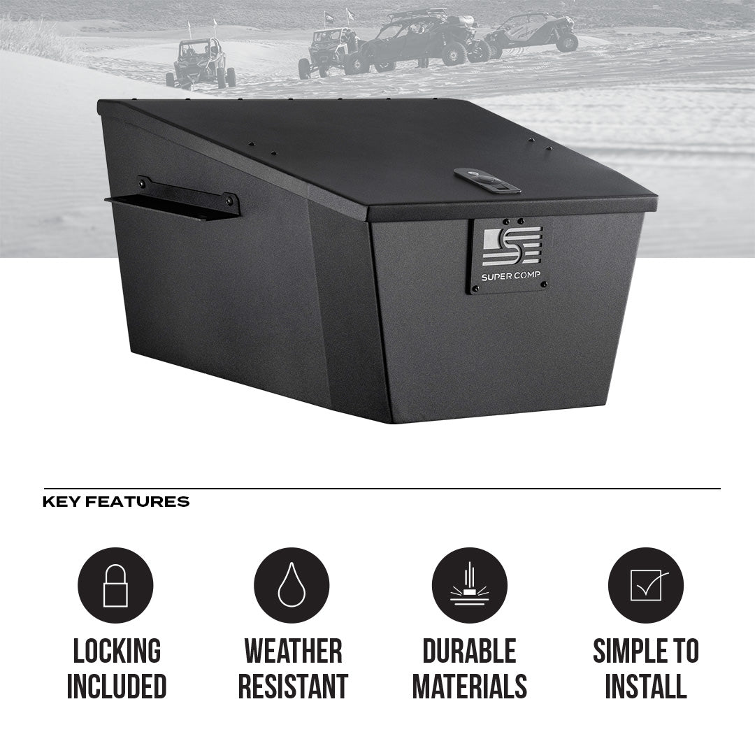 Photo of Polaris RZR XP 1000 2024+ Storage Box by Super Comp USA - Premium Storage for UTVs / Side by Sides
