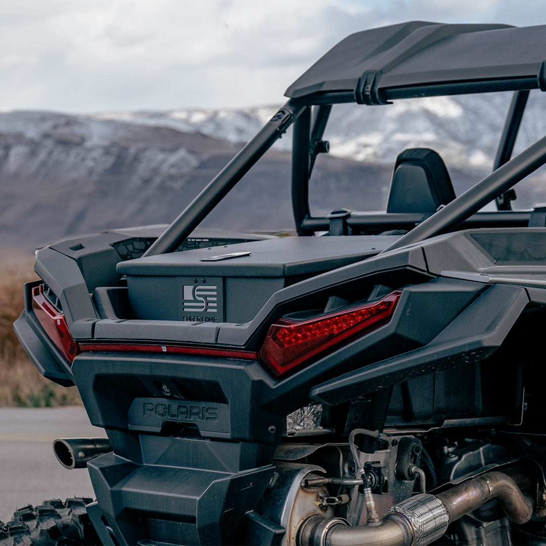 Photo of Polaris RZR XP 1000 2024+ Storage Box by Super Comp USA - Premium Storage for UTVs / Side by Sides
