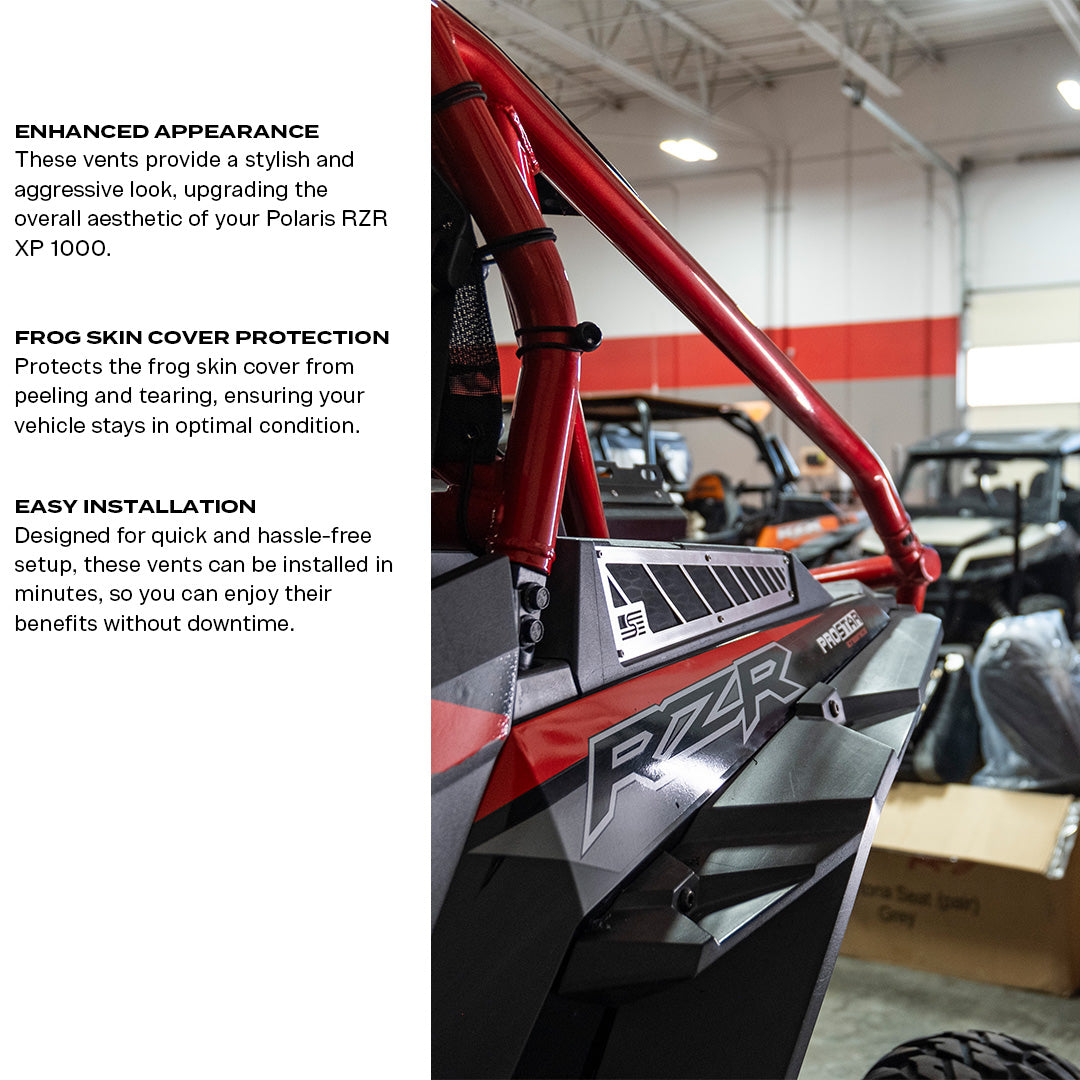 Photo of Polaris RZR XP 1000 (2013 - 2023) Clutch and Intake Vents by Super Comp USA - Premium Venting for UTVs / Side by Sides