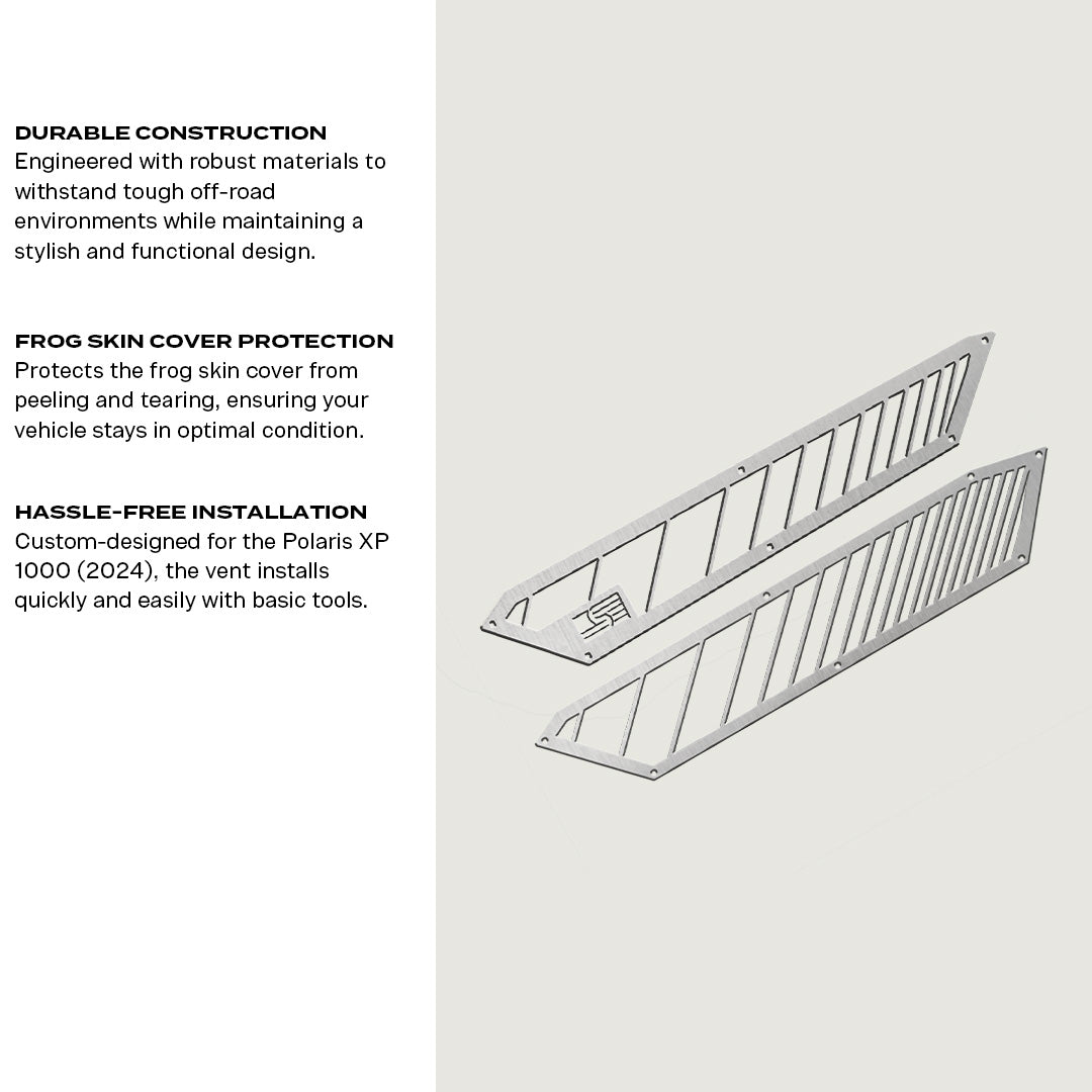 Photo of Polaris XP 1000 (2024) Clutch and Intake Vent by Super Comp USA - Premium Venting for UTVs / Side by Sides