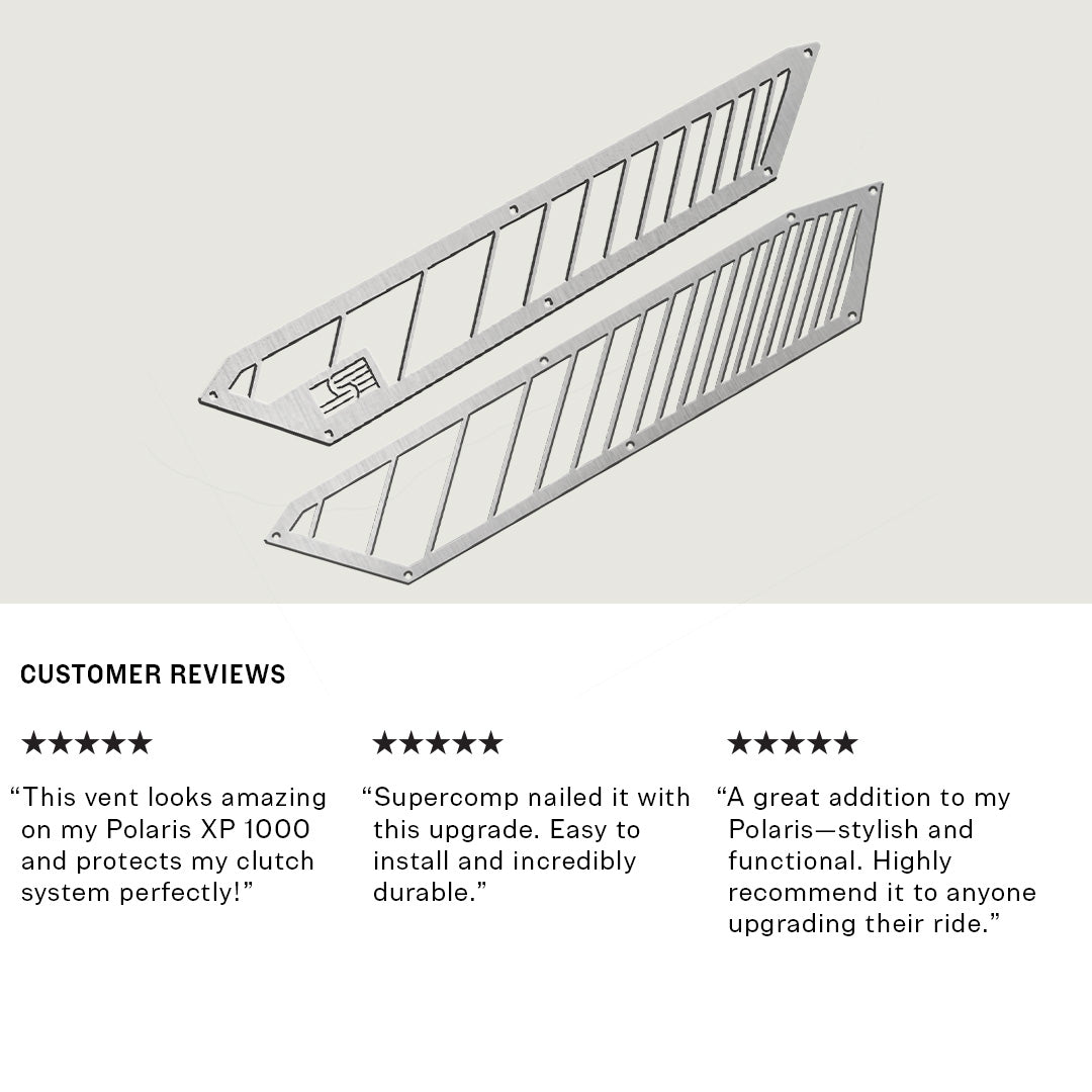 Photo of Polaris XP 1000 (2024) Clutch and Intake Vent by Super Comp USA - Premium Venting for UTVs / Side by Sides