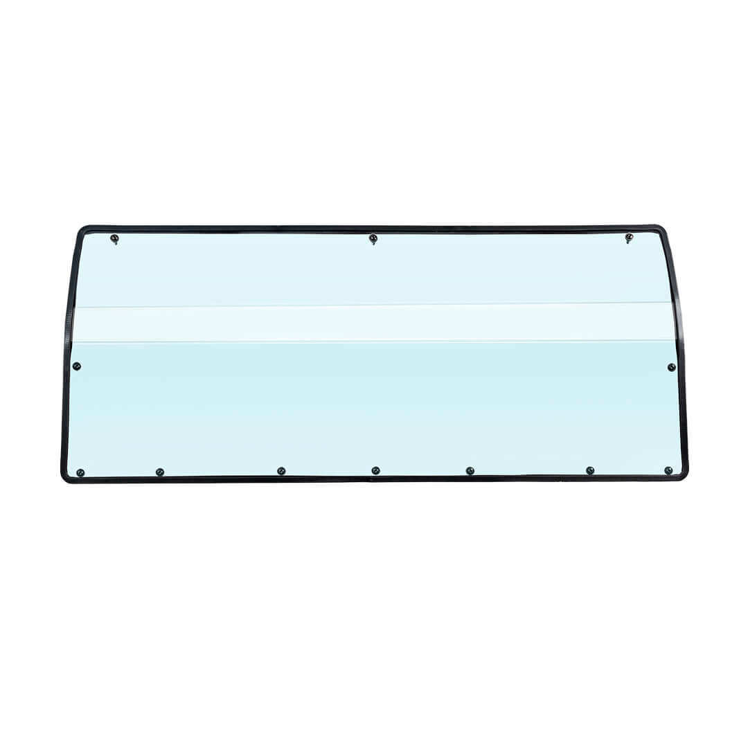 Full polycarbonate rear windshield for 2024+ Segway UT10 Crew, enhancing comfort and protection while driving.