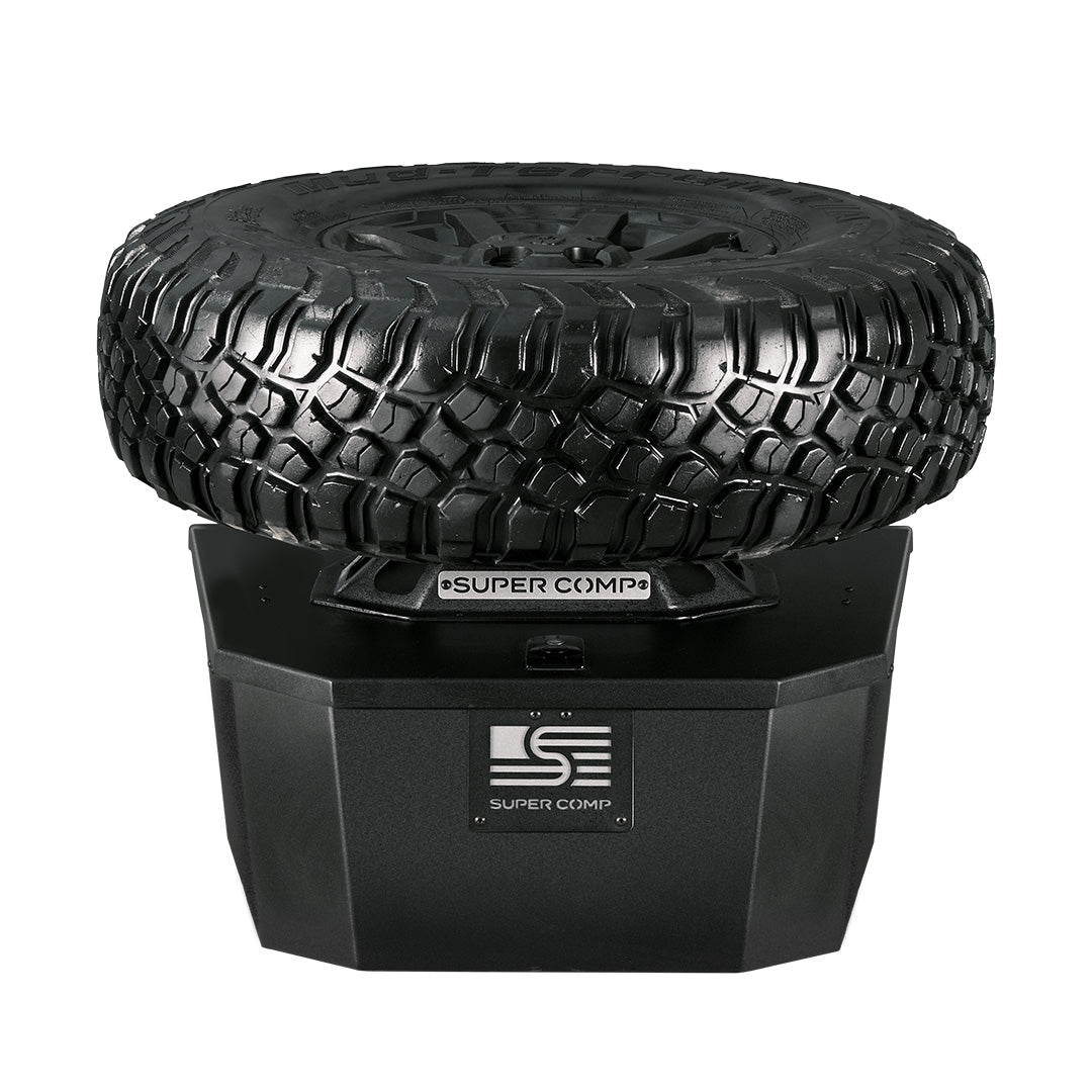 Photo of Polaris RZR Spare Tire Carrier by Super Comp USA - Premium Storage for UTVs / Side by Sides