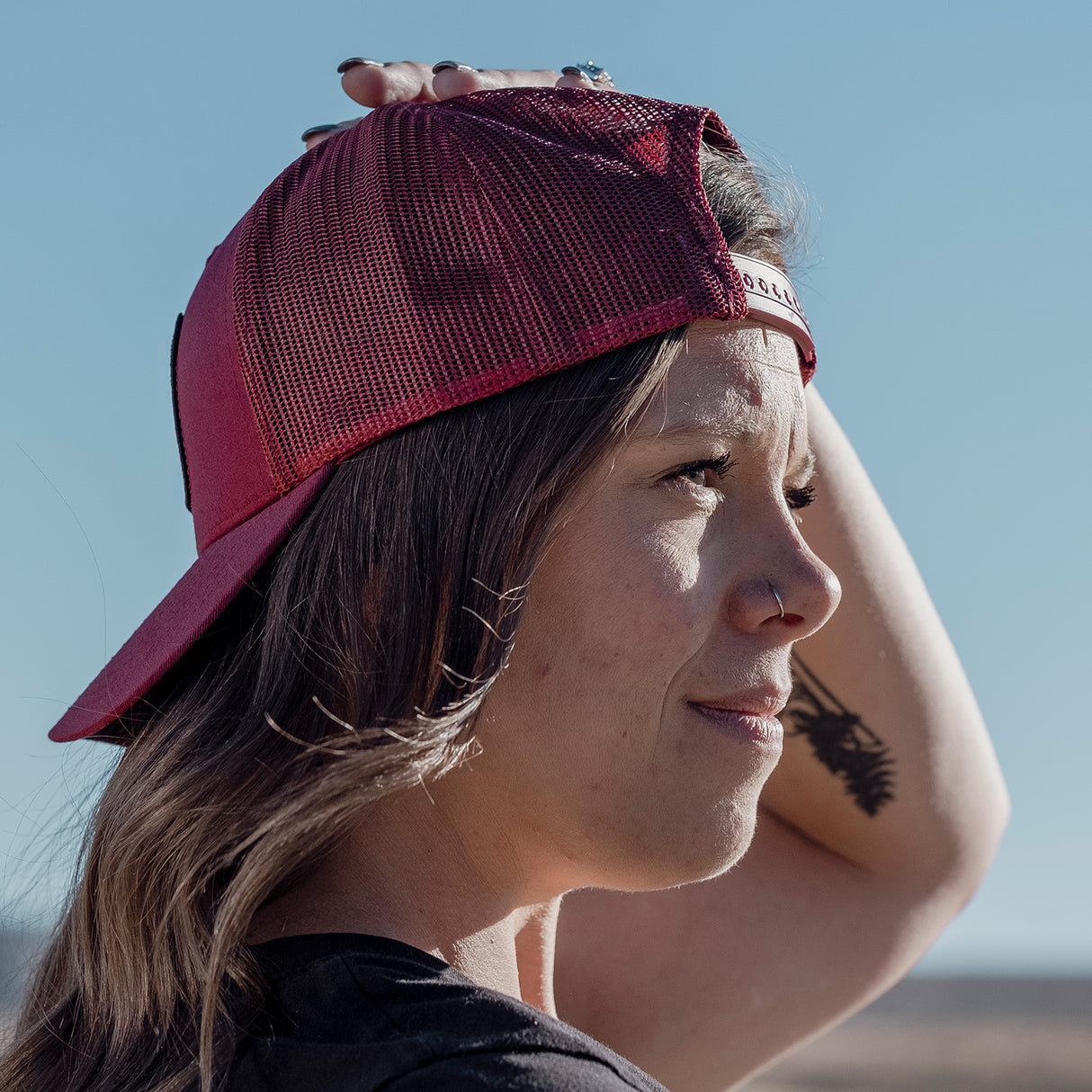 Photo of Classic Trucker Cap With Patch by Super Comp USA - Premium Apparel for UTVs / Side by Sides