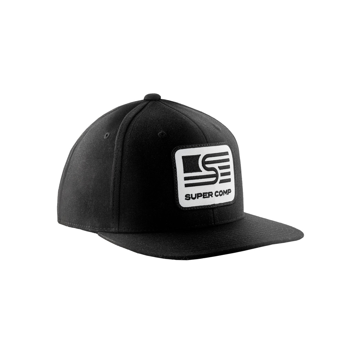 Photo of Snapback Flex fit Flat brim Cap With Patch by Super Comp USA - Premium Apparel for UTVs / Side by Sides