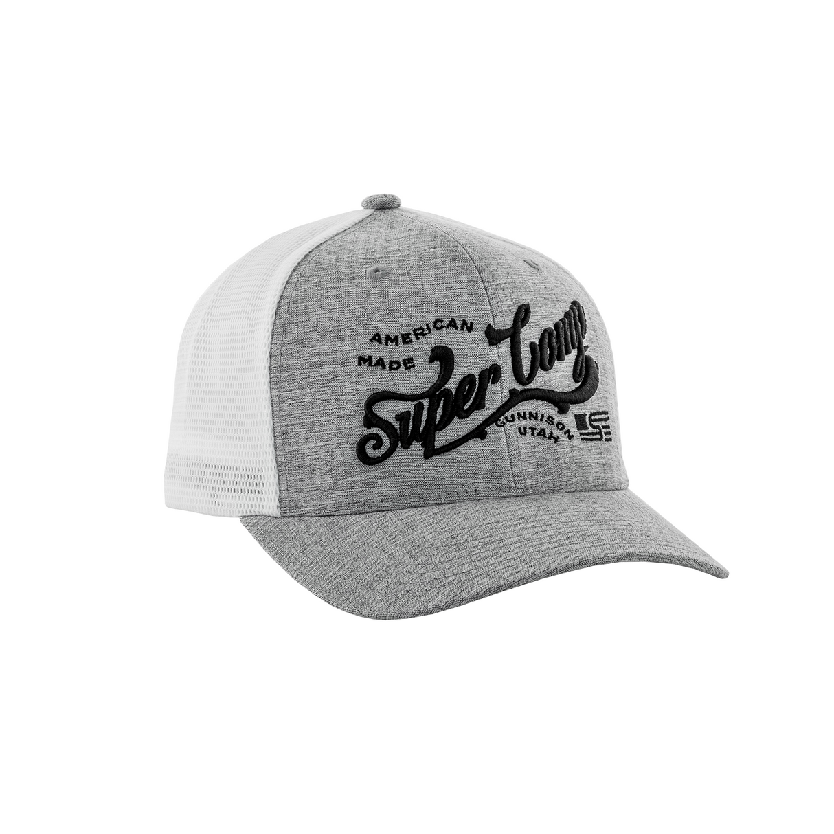 Photo of Super Comp FlexSnap Trucker Hat – Script Embroidered by Super Comp USA - Premium Apparel for UTVs / Side by Sides