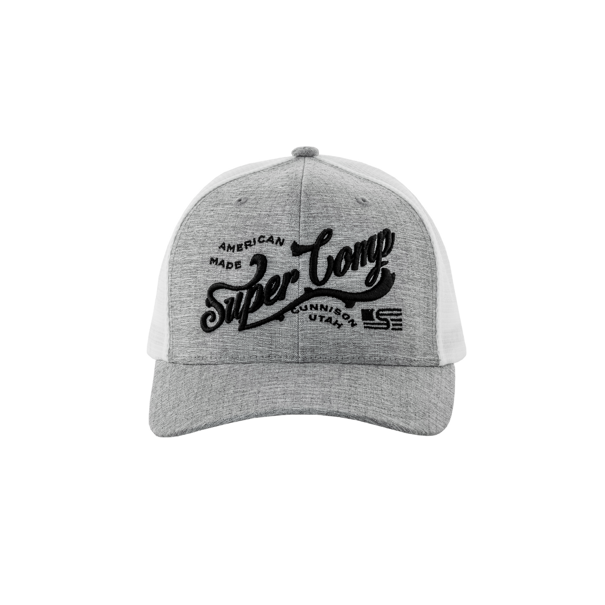 Photo of Super Comp FlexSnap Trucker Hat – Script Embroidered by Super Comp USA - Premium Apparel for UTVs / Side by Sides