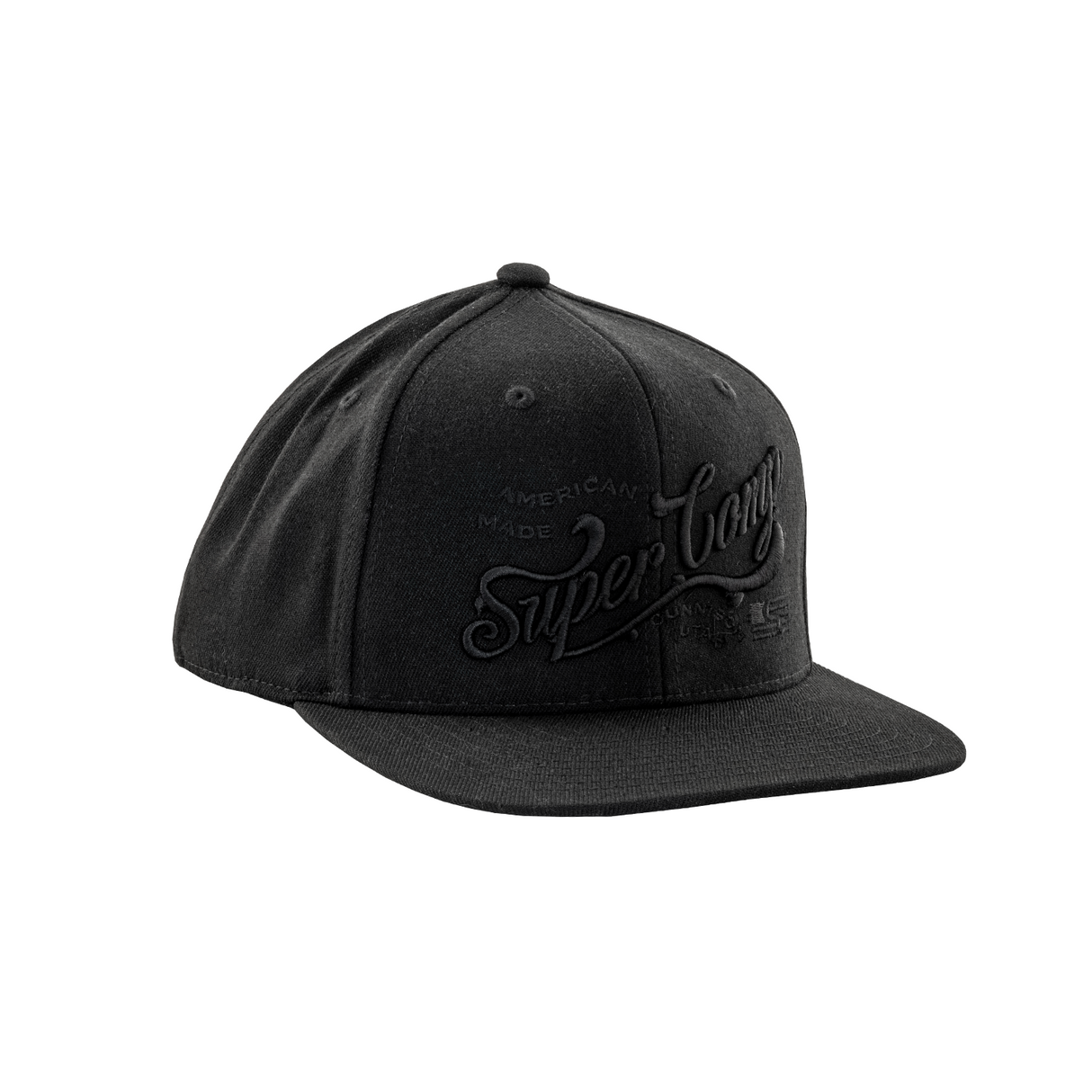 Photo of Super Comp Flat Brim Hat – Script Embroidered by Super Comp USA - Premium Apparel for UTVs / Side by Sides