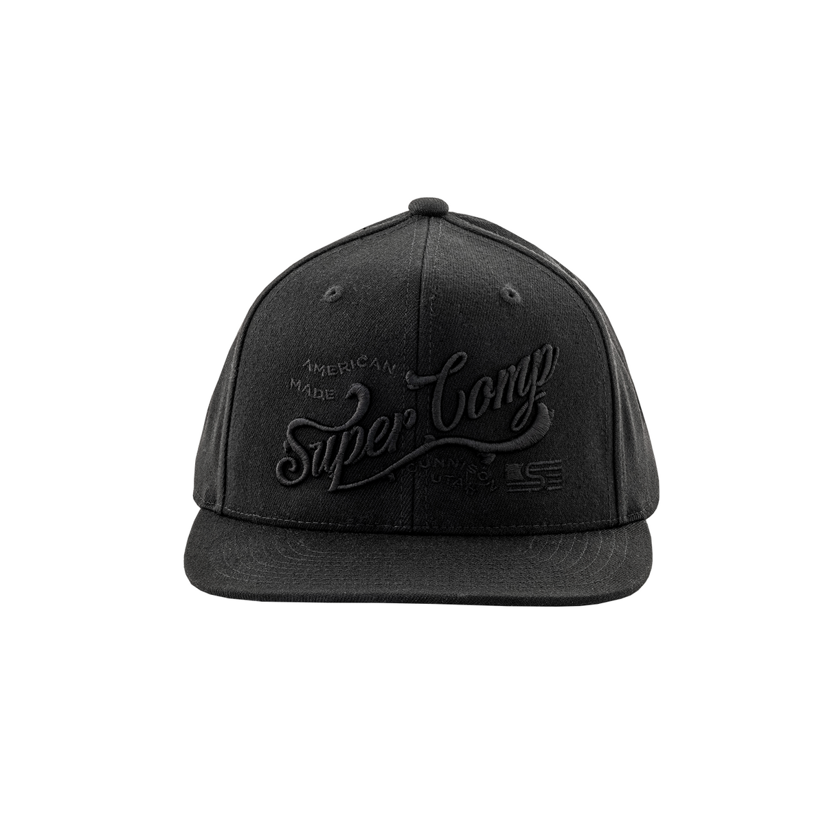 Photo of Super Comp Flat Brim Hat – Script Embroidered by Super Comp USA - Premium Apparel for UTVs / Side by Sides