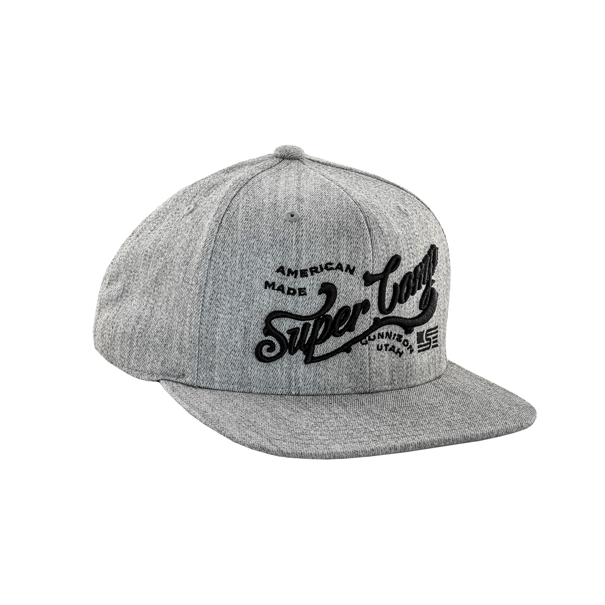 Photo of Super Comp Flat Brim Hat – Script Embroidered by Super Comp USA - Premium Apparel for UTVs / Side by Sides