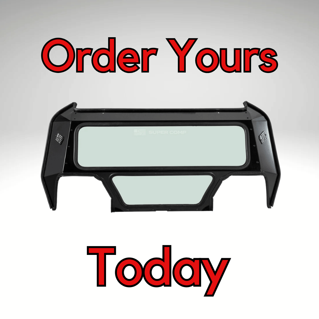 Polaris Pro R Rear Windshield