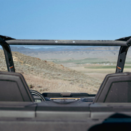 Photo of Commander/Maverick Sport/ Maverick Trail Polycarbonate Full Front Windshield by Super Comp USA - Premium Polycarbonate Front Windshield for UTVs / Side by Sides