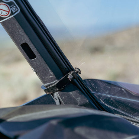 Photo of Commander/Maverick Sport/ Maverick Trail Polycarbonate Full Front Windshield by Super Comp USA - Premium Polycarbonate Front Windshield for UTVs / Side by Sides