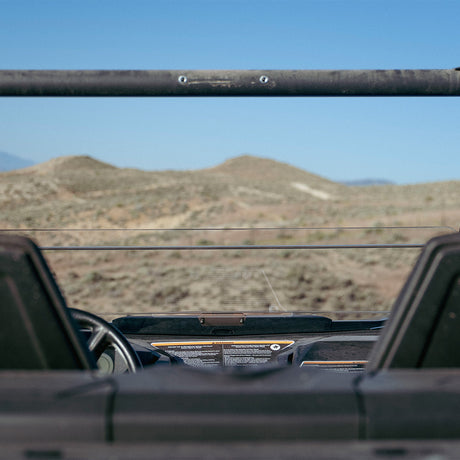 Photo of Commander/Maverick Sport/ Maverick Trail Polycarbonate Half Front Windshield by Super Comp USA - Premium Polycarbonate Front Windshield for UTVs / Side by Sides