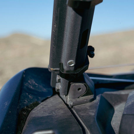 Photo of Commander/Maverick Sport/ Maverick Trail Polycarbonate Half Front Windshield by Super Comp USA - Premium Polycarbonate Front Windshield for UTVs / Side by Sides