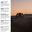 Photo of Can-Am Maverick R Rear Windshield by Super Comp USA - Premium Rear Windshield for UTVs / Side by Sides