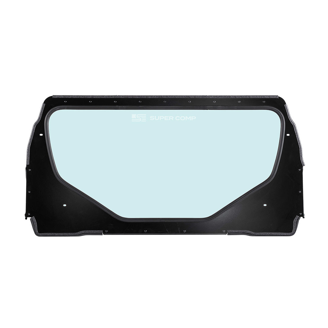 【K】ガラスナギット Kawasaki KRX Vented Front Windshield | Adjustable Airflow | Made