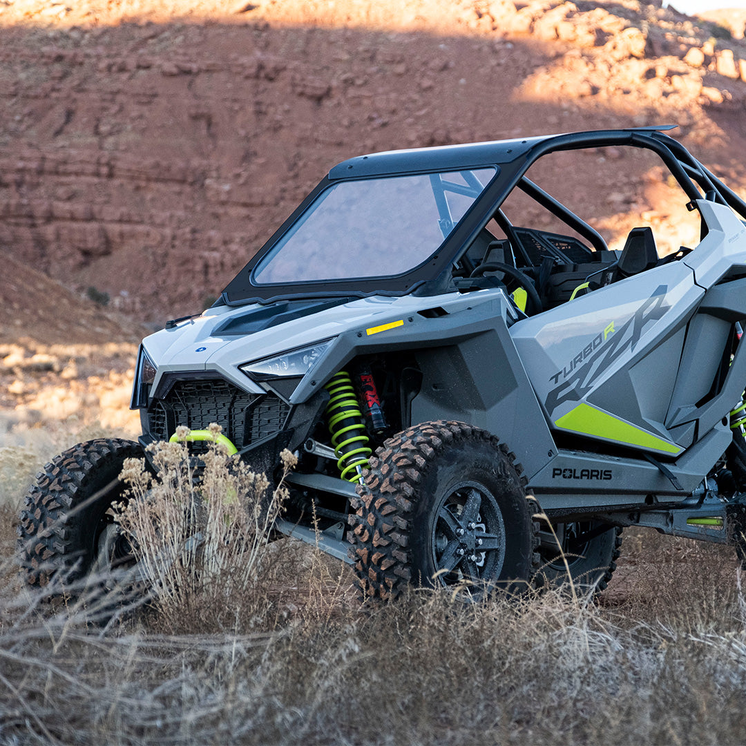 Polaris RZR Turbo R Vented Windshield | DOT-Approved Glass