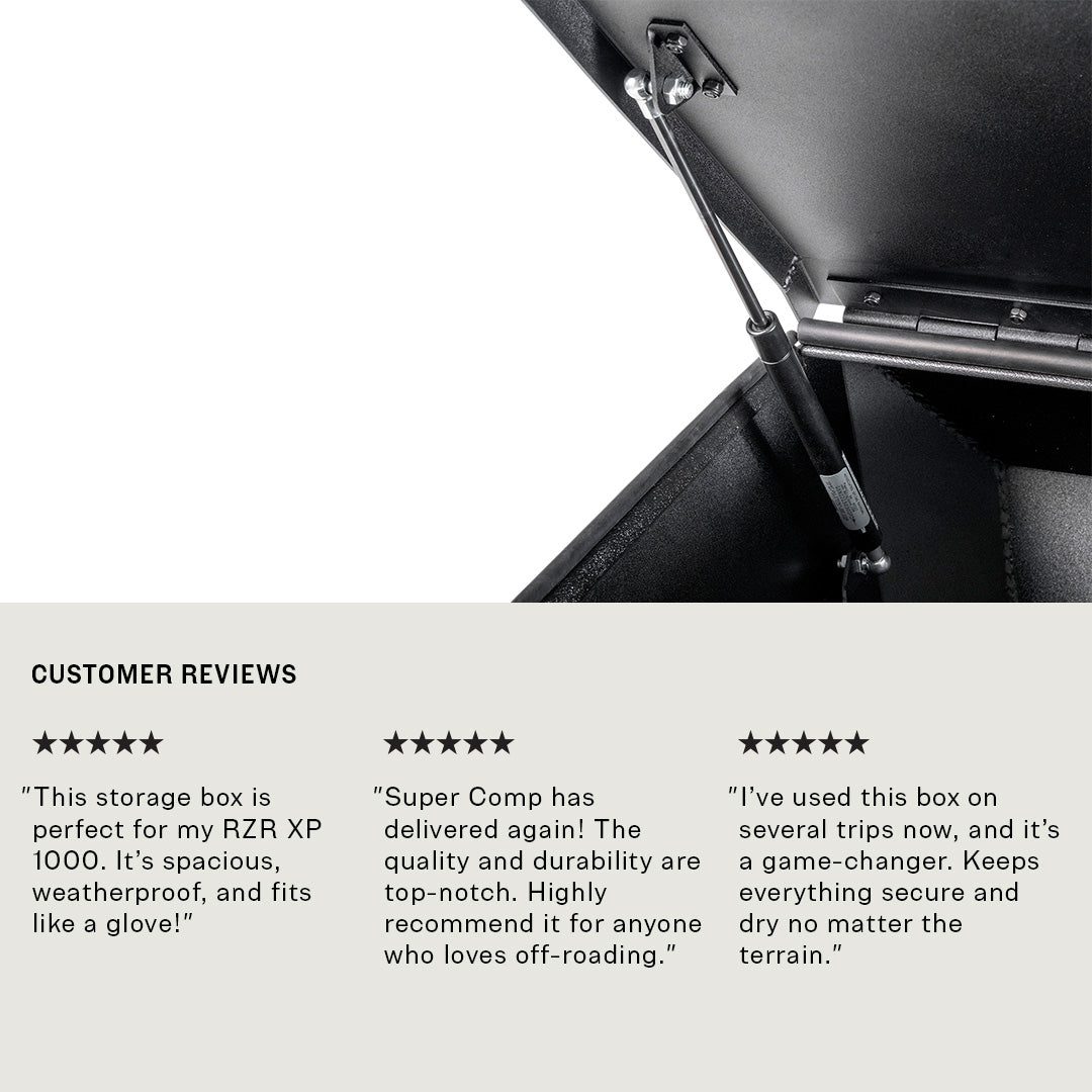 Polaris RZR XP 1000 Storage Box (2014 - 2023) | Weatherproof