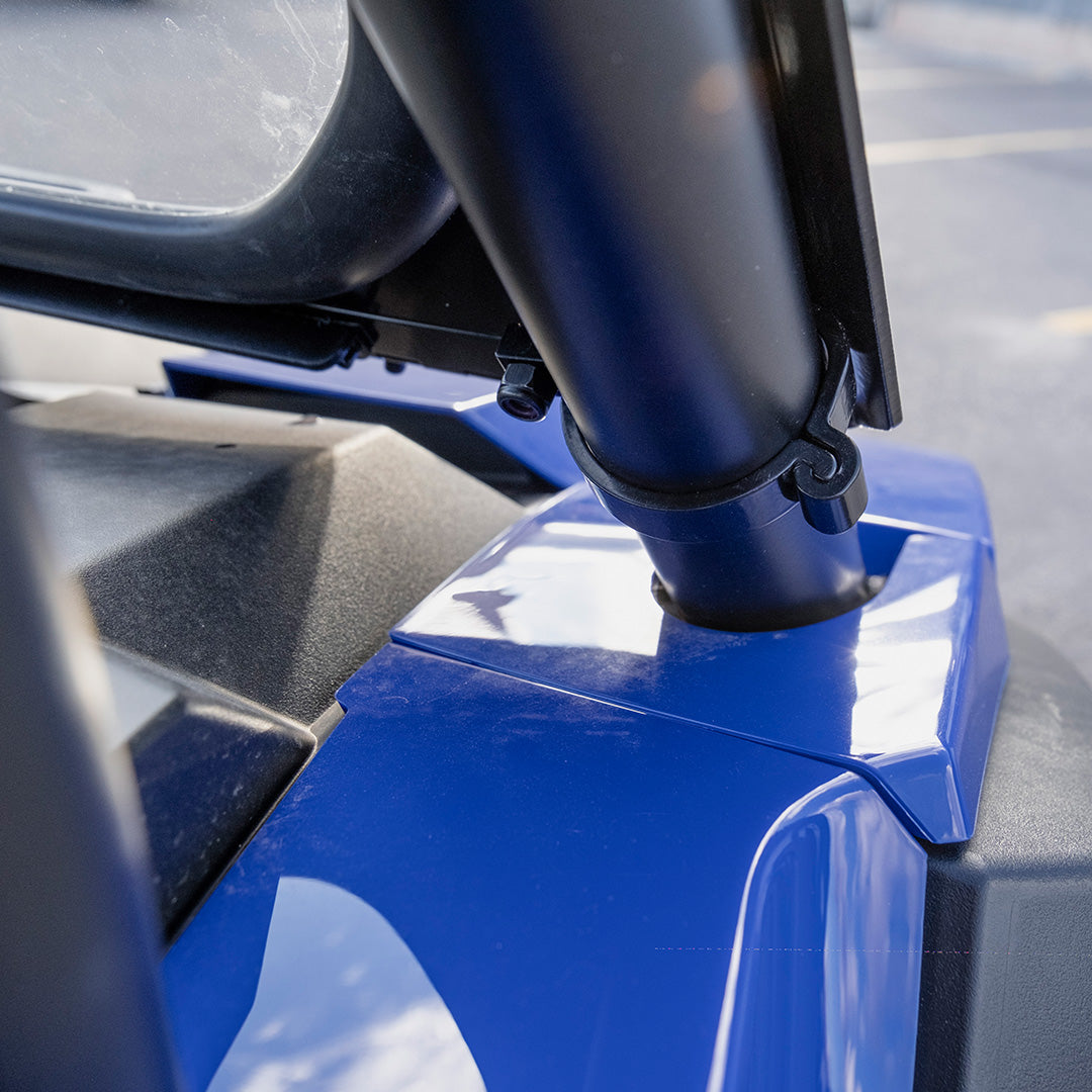 Polaris RZR XP 1000 Vented Front Windshield | Adjustable Vents