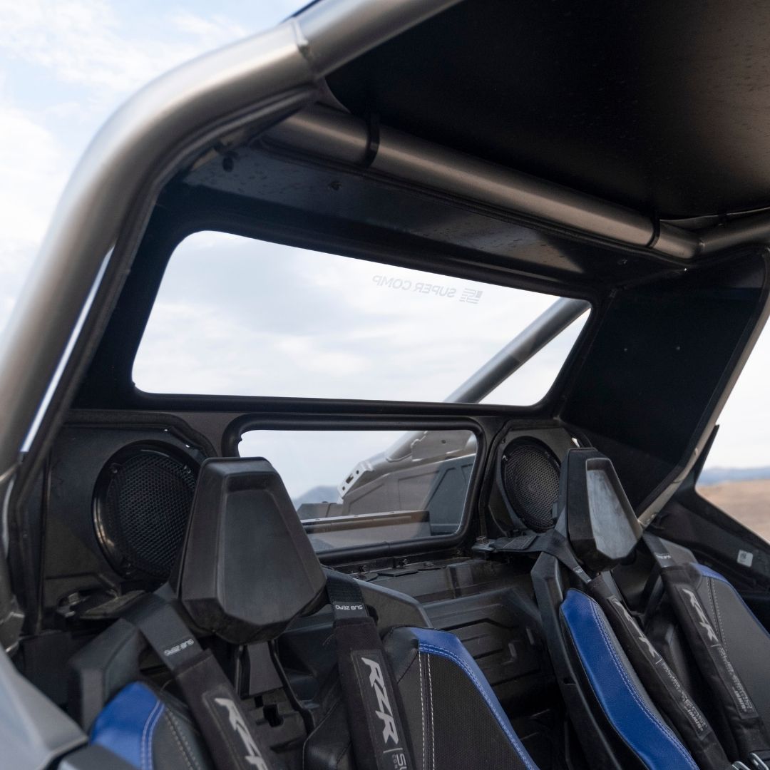 Polaris Pro R Rear Windshield