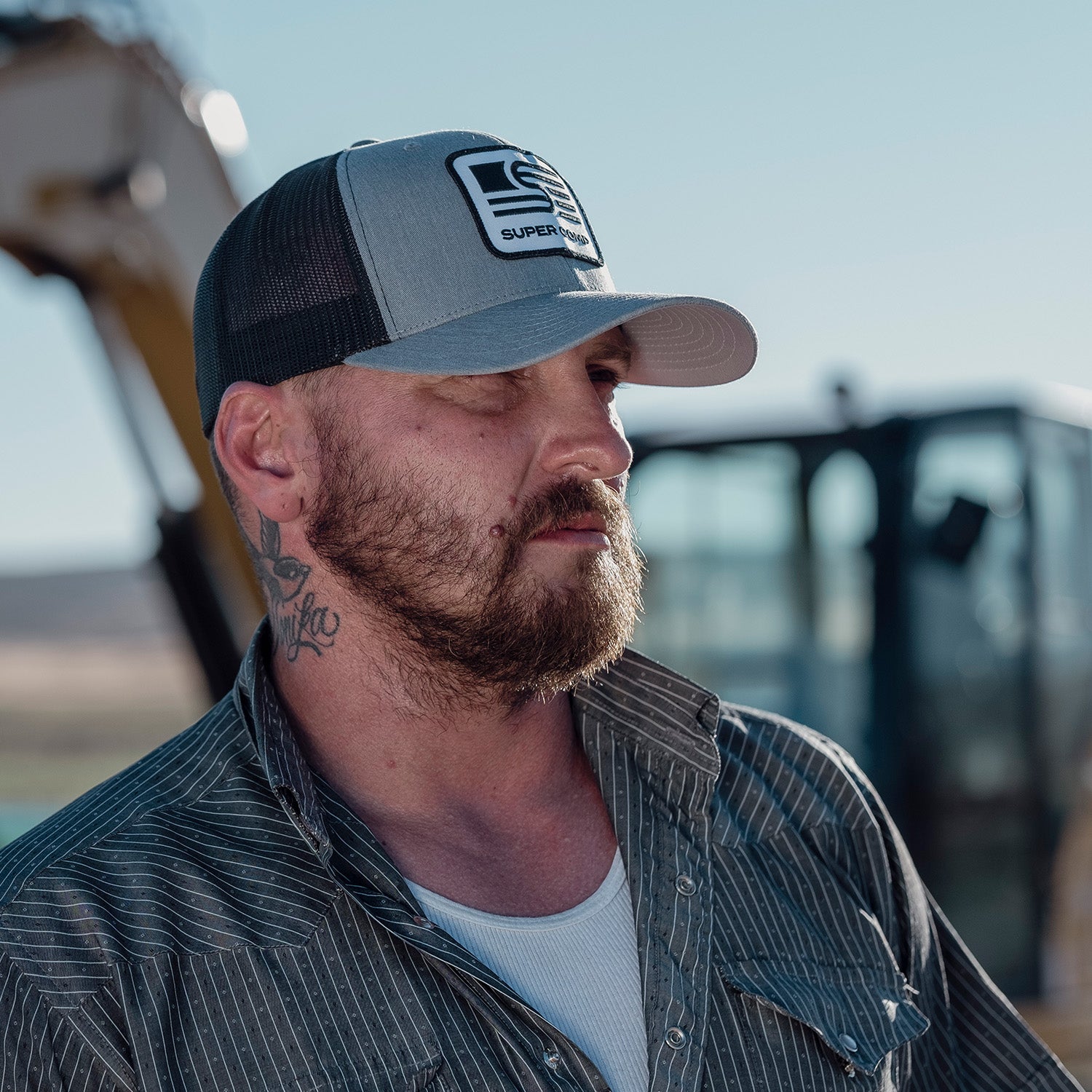 Classic Trucker Cap With Patch