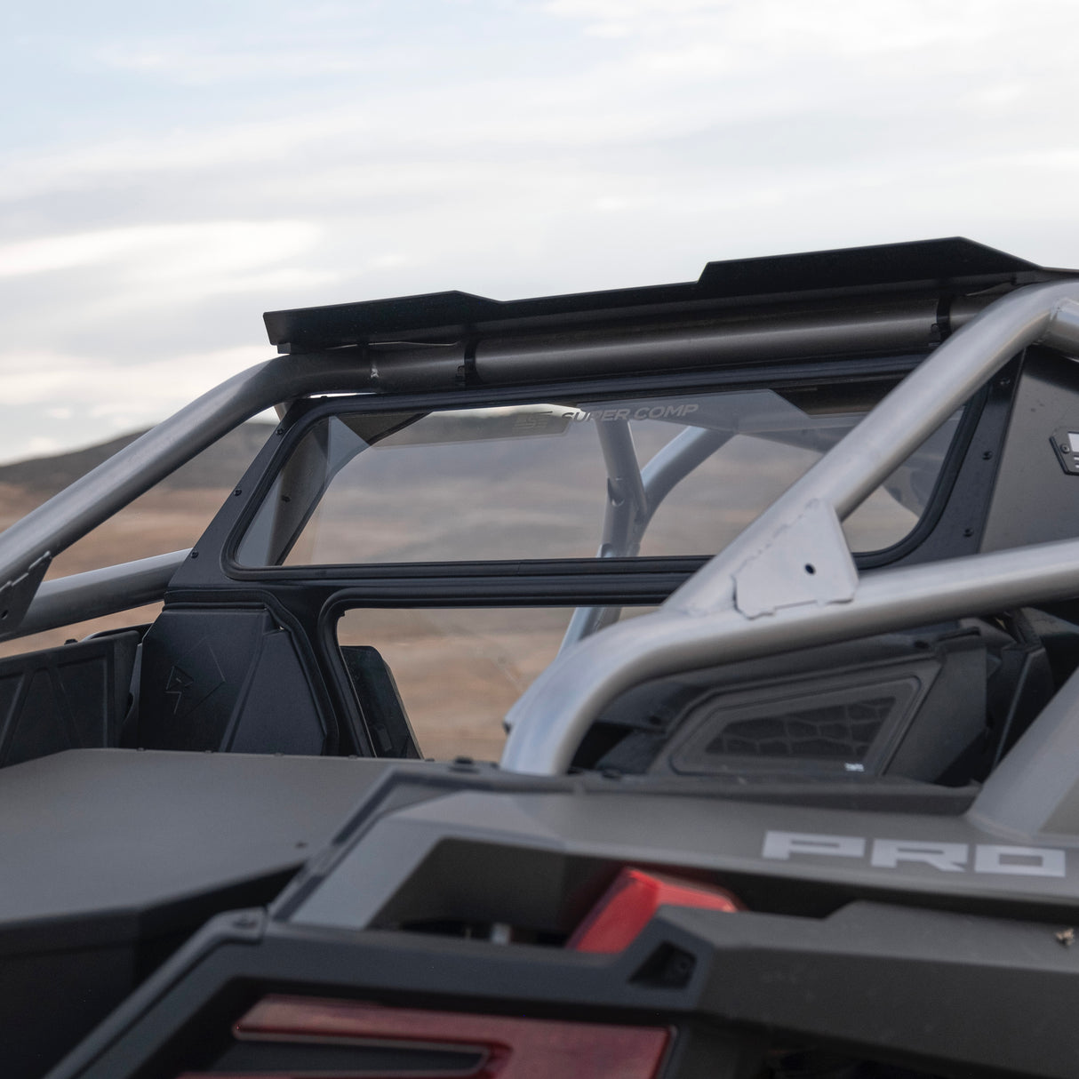 Polaris Pro R Rear Windshield